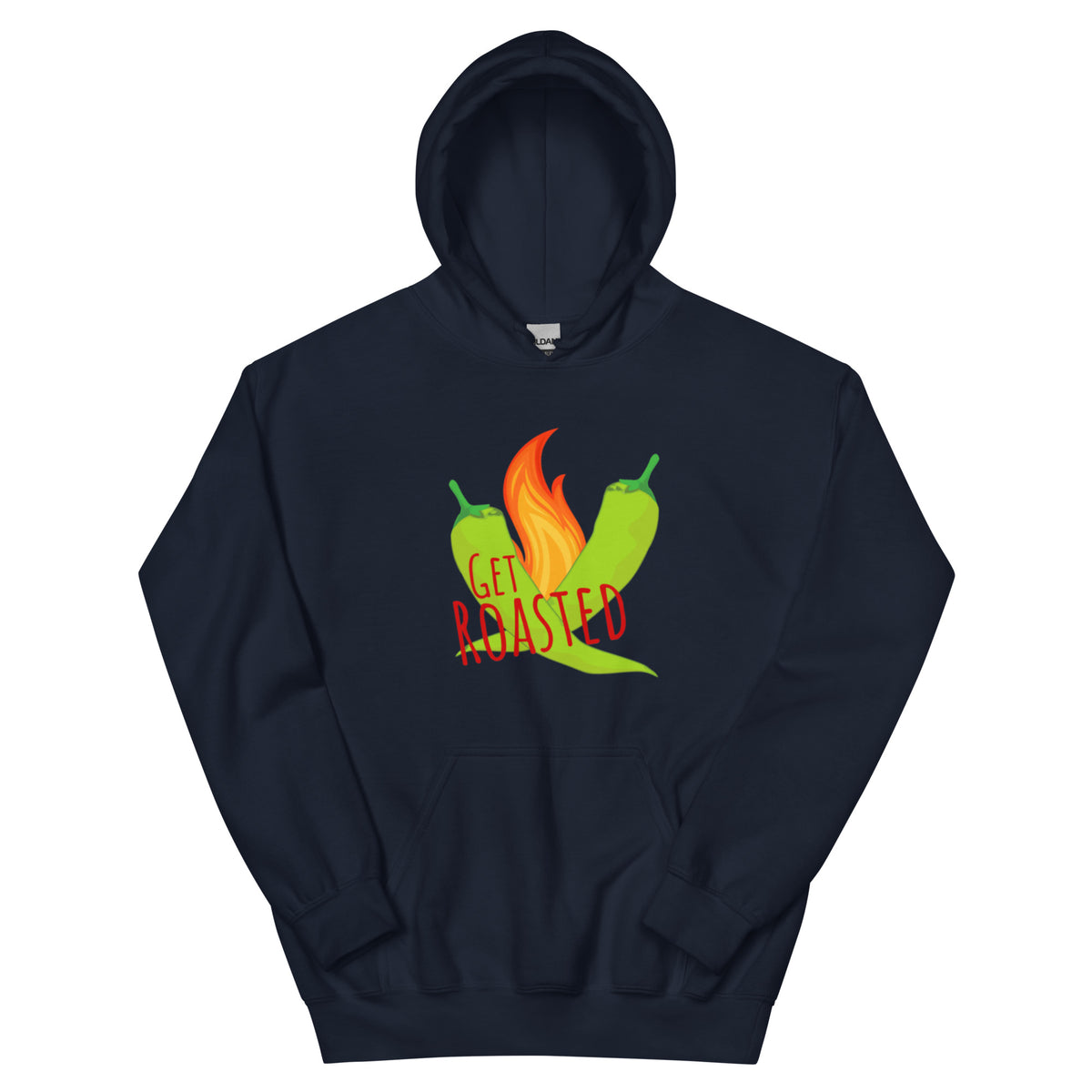 Navy Blue Get Roasted Hoodie