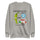PSA Sweatshirt — unisex sweatshirt in carbon grey, front view