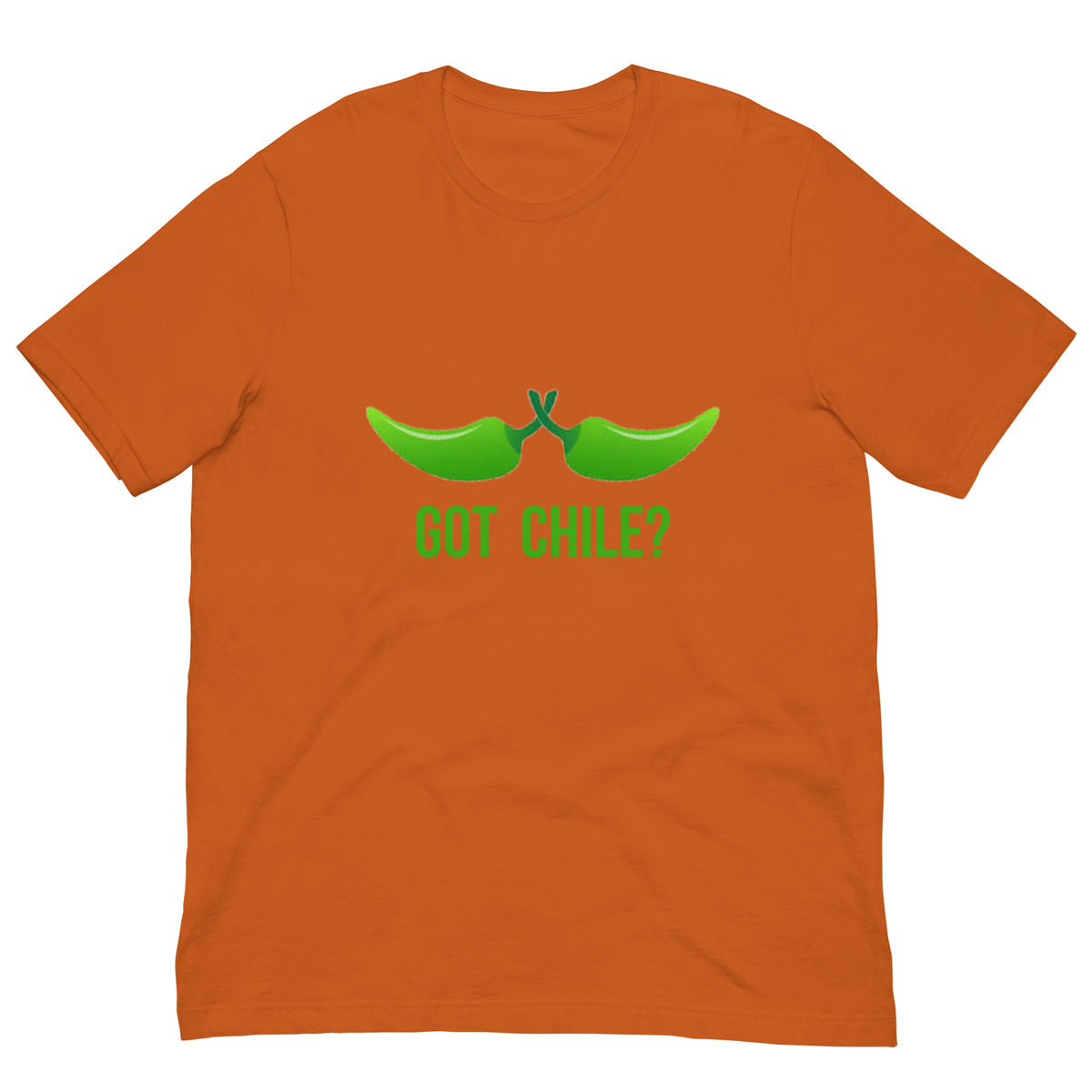 Got Chile Shirt — unisex t-shirt in autumn, front view