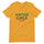 Hatch Chile Store Shirt — unisex t-shirt in mustard, front view