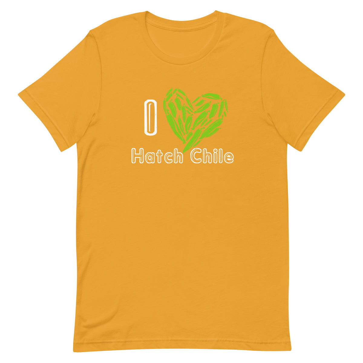 Yellow I Love Hatch Chile Shirt