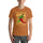 Red & Green Shirt — unisex t-shirt in toast, front view