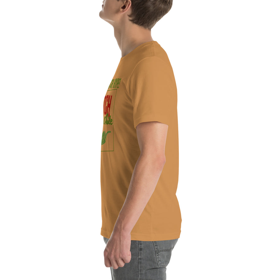 Catch The Hype T-Shirt — unisex t-shirt in toast, left view