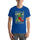 Red & Green Shirt — unisex t-shirt in true royal, front view