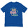 Era Shirt — unisex t-shirt in true royal, front view