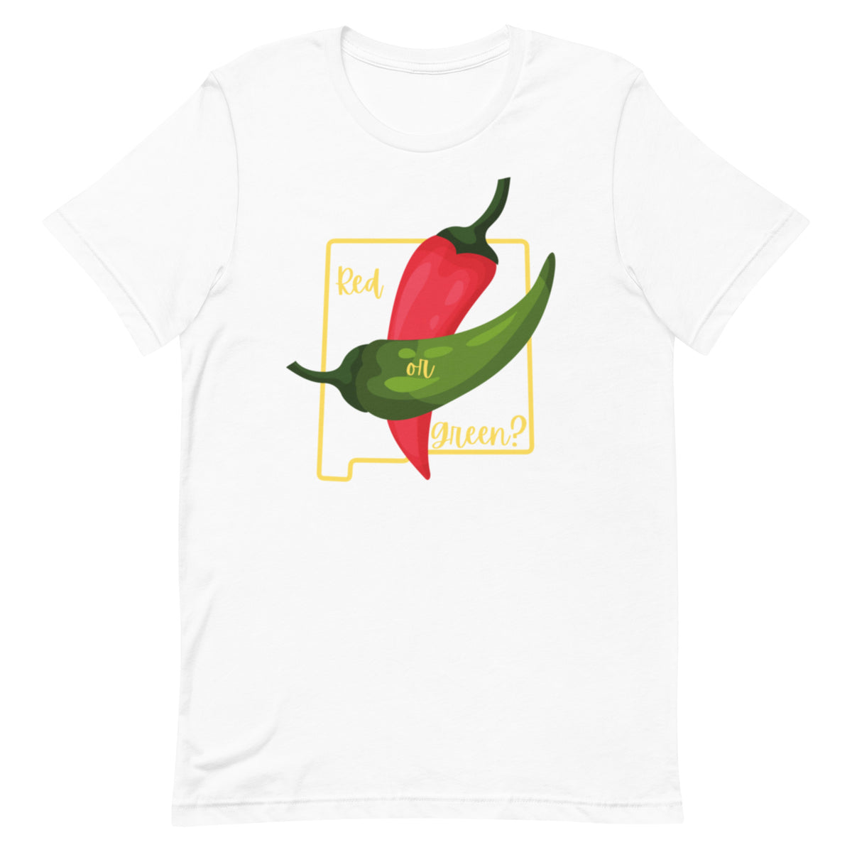 White State Question Shirt