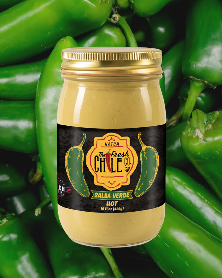 Hot Salsa Sampler- Hatch Green Chile