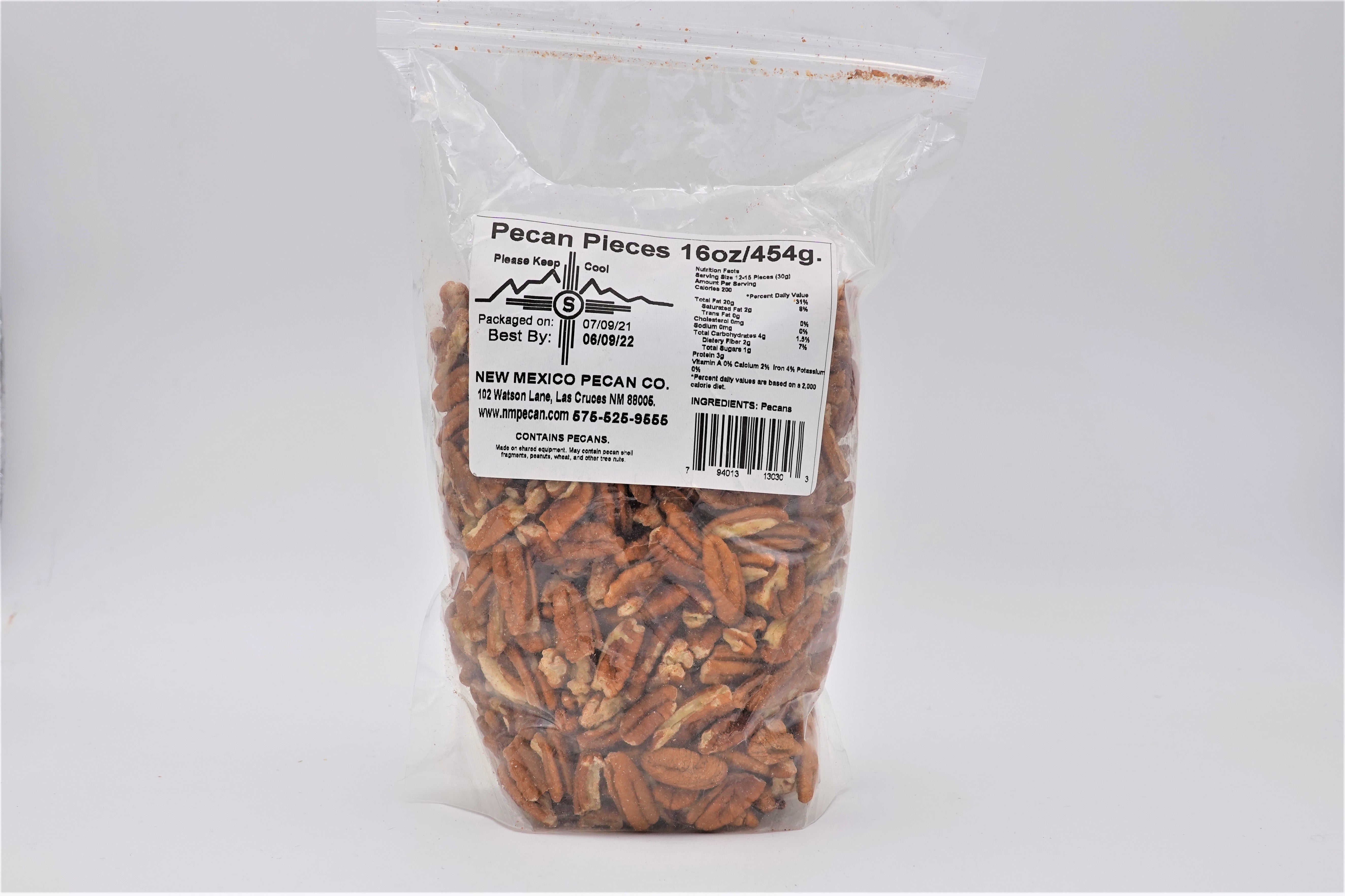 16 oz Pecan Pieces - Hatch Green Chile Store