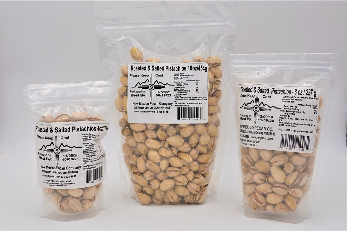 Salted Pistachios - Hatch Green Chile Store