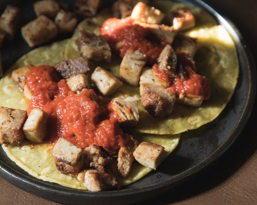 Hatch Green Chile Corn Tortillas