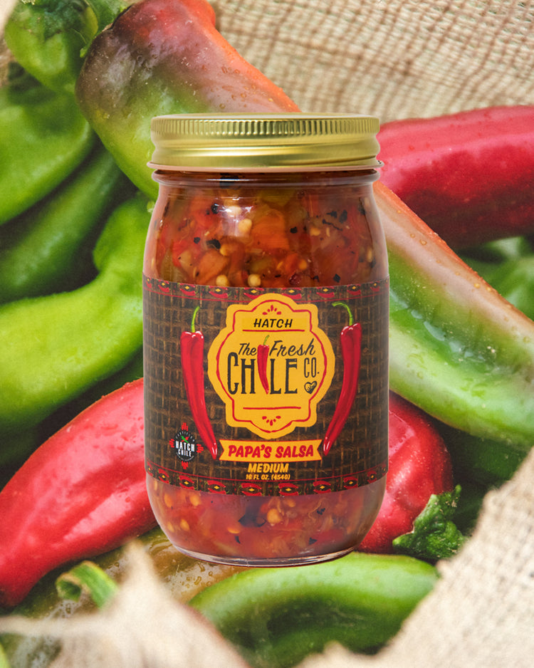 Medium Papa's Salsa - Hatch Green Chile