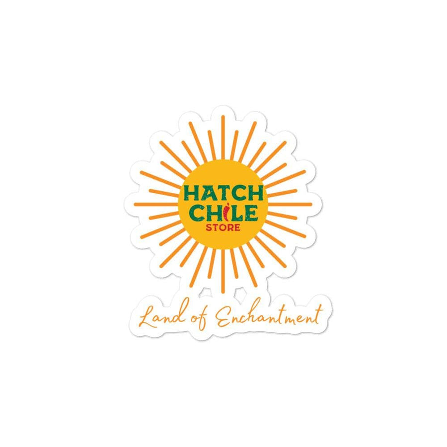 Land of Enchantment Sticker — kiss-cut sticker, 3x3 in