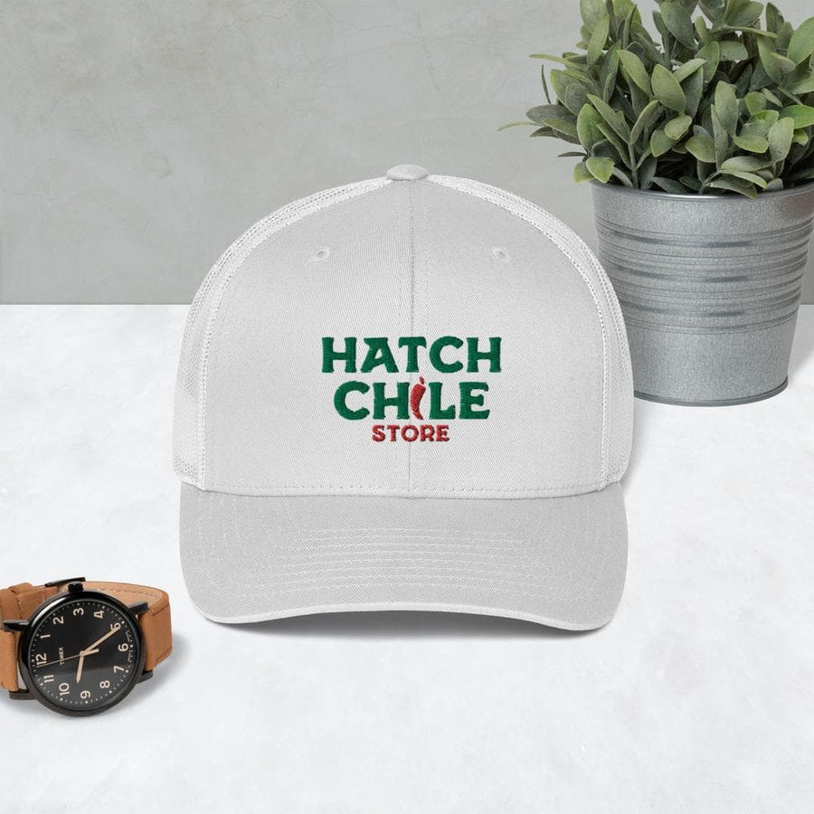 White Hatch Chile Store Trucker Cap