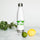 Got Chile Water Bottle — stainless steel water bottle in white 17oz, alternate front view