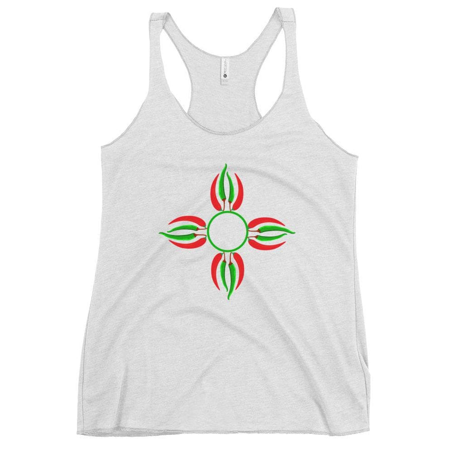 Chile Zia Women's Tank White