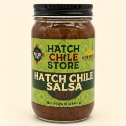Jar of Hatch Chile Store red chile salsa